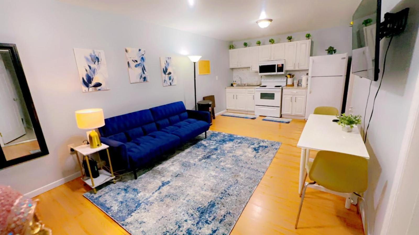 Entire 2-Bed Private Apt - Ewr/Nyc/Outlet Mall Newark Szoba fotó